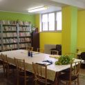 Terapaeutická miestnosť pre klientov + knižnica