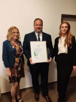 Ocenenie od spoločnosti transparex - IMG-20251016-WA0007