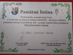 Trenčiansky omar 2023